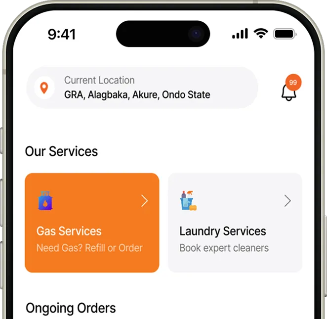 Thazlo app home screen